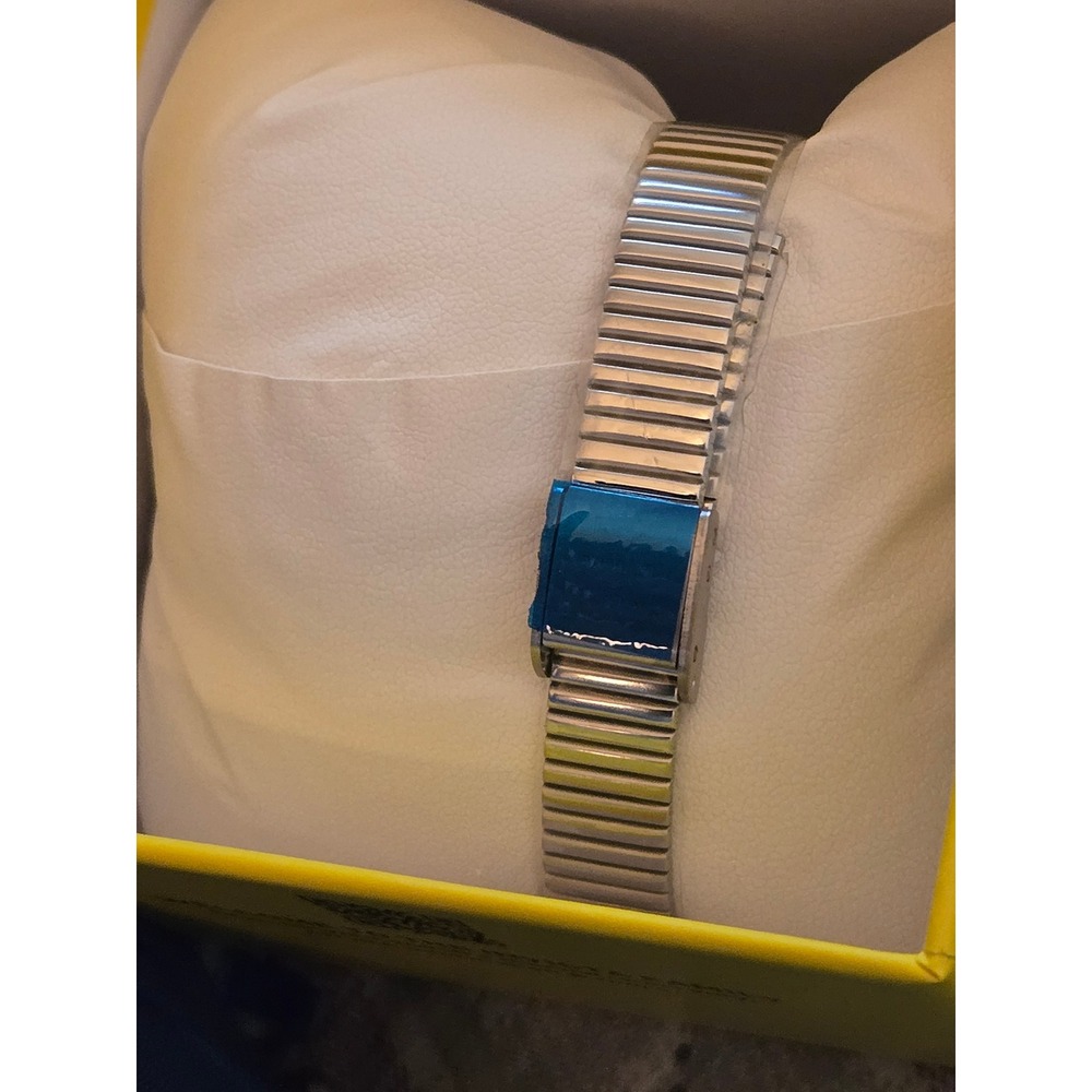 Invicta 69084 Womens Square Silver Tone Roman Numeral Expansion Band Watch - Picture 3 of 4